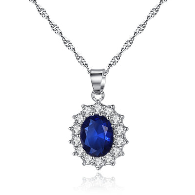 Conjunto de Joyas Girasol: Collar, Anillo y Aretes para Novia - Image 4