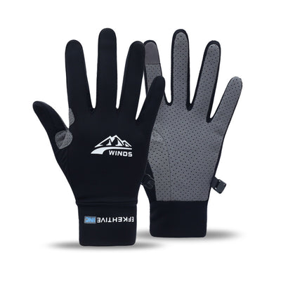 Guantes de Ciclismo Deportivos Medio Dedo Pantalla Táctil Transpirables con Protección Solar - Image 6