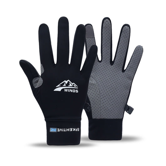 Guantes de Ciclismo Deportivos Medio Dedo Pantalla Táctil Transpirables con Protección Solar - Image 6