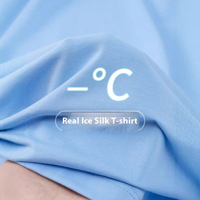 Playera Modal Ice Silk de Manga Corta para Hombre - Tecnología Refrescante - Image 4