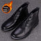 Botines de Plataforma en Cuero Premium - Estilo Moderno y Versátil