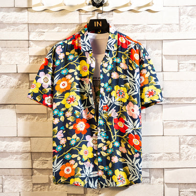 Camisa Casual Floral para Hombre - Image 7