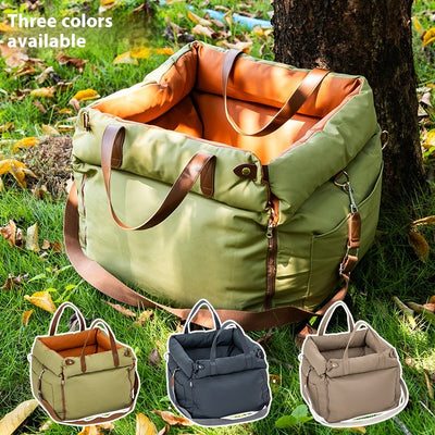 Asiento de Seguridad Portátil para Mascotas con Funda Extraíble Lavable - Image 10