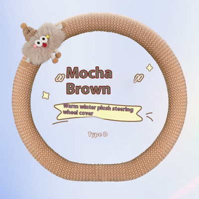 Funda Térmica de Peluche para Volante - Diseño Infantil Cartoon - Image 17