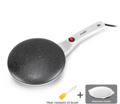 Sartén Creadora de Crepes Esférica Antiadherente - Cocción Fácil con Volteo Doble - Image 12