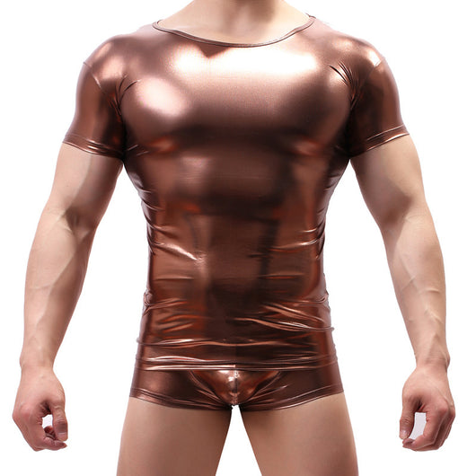 Chaleco de Cuero Charolado para Hombre - Estilo Juvenil Premium - Image 14