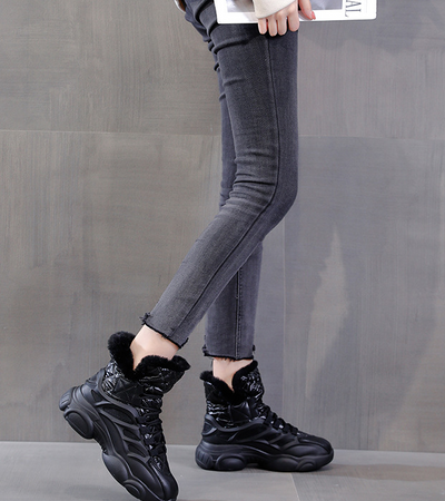 Botas de Algodón con Forro Polar para Invierno - Image 3