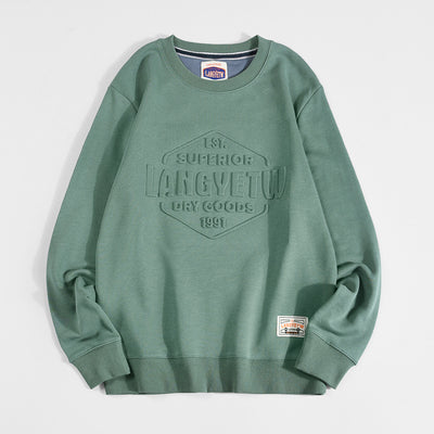 Sudadera Oversize de Algodón con Estampado Vintage - Image 26
