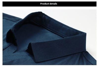 Camisa Casual de Algodón Puro para Hombre - Manga Larga Clásica - Image 12