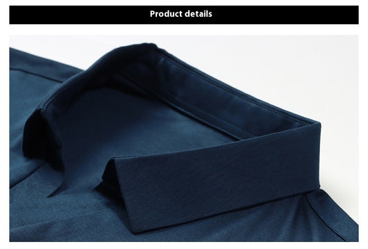 Camisa Casual de Algodón Puro para Hombre - Manga Larga Clásica - Image 12