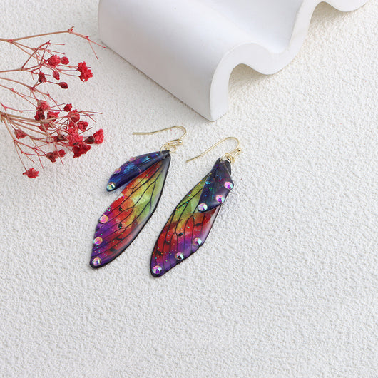Aretes Alas de Cigarra Personalizados - Diseño Lluvia Misteriosa del Sur - Image 22