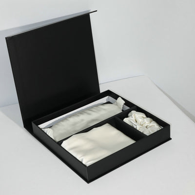 Set de 3 Piezas Antiarrugas: Funda de Seda, Antifaz y Aro para el Cabello - Image 6