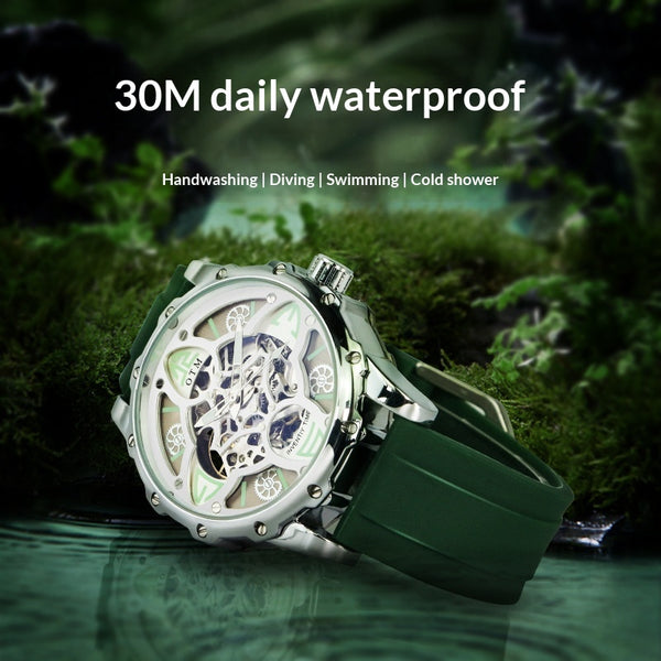 Reloj Mecánico Luminoso Resistente al Agua para Hombre