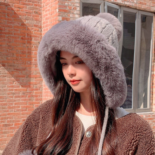 Gorro Tejido de Invierno con Cashmere Premium - Image 5