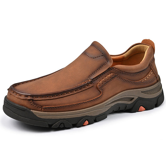 Zapatos Casuales de Cuero para Hombre Talla Grande - Cómodos y Ligeros - Image 8