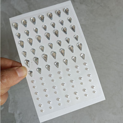 Cristales Adhesivos Perlados Transparentes para Fotografía - Image 18