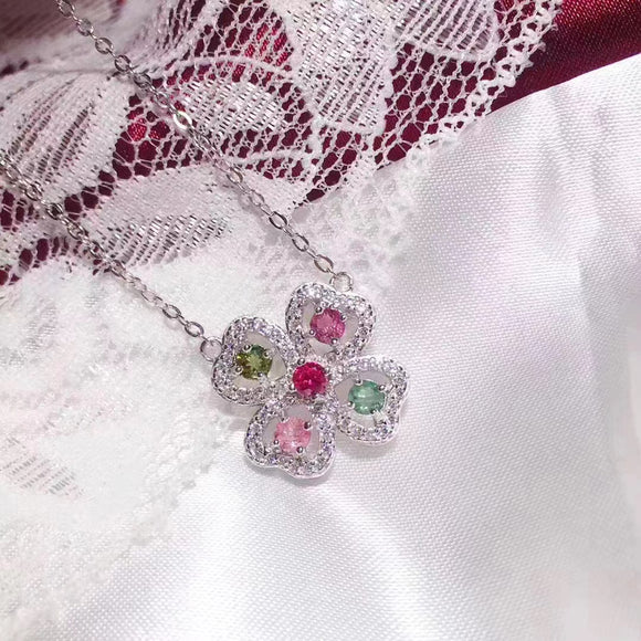 Juego de Aretes, Anillo y Dije en Plata S925