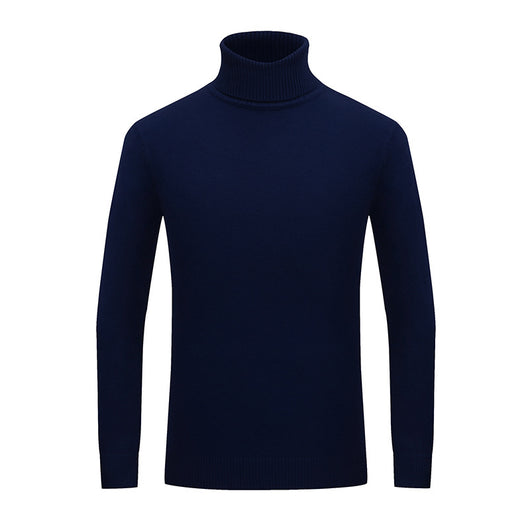 Suéter Cuello Alto Hueco Liso para Hombre - Diseño Minimalista y Versátil - Image 6