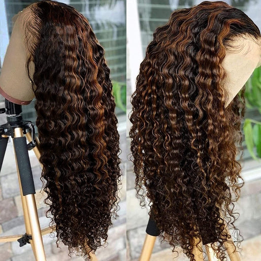 Peluca Frontal 13x6 Rizada Cabello Largo Medio - Cobertura Natural - Image 40