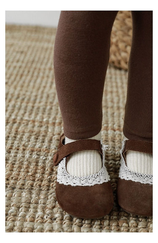 Leggings Elásticos para Niña - Versátiles para Exteriores y Uso Diario - Image 36