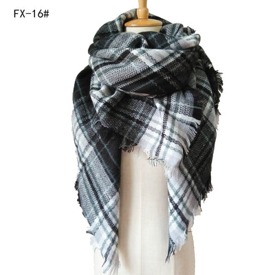 Chal Doble Cara Reversible para Mujer - Abrigo Versátil Otoño Invierno Talla Grande - Image 21