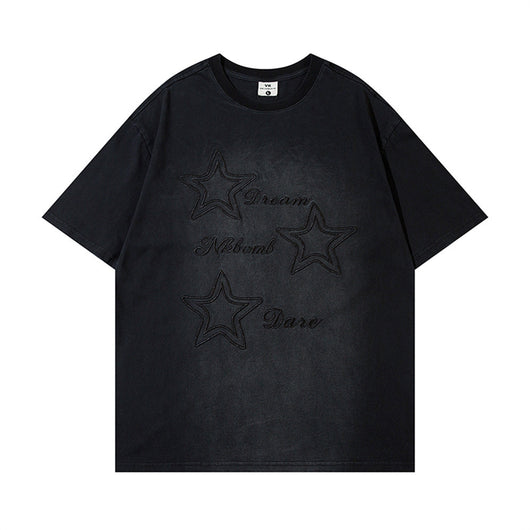 Camiseta Bordada de Manga Corta para Hombre - Image 15