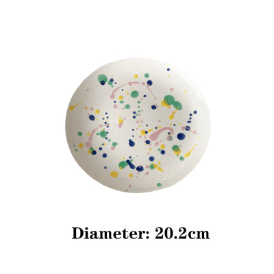 Taza de Café con Diseño de Salpicaduras de Colores Contrastantes - Image 10