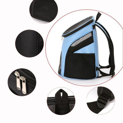 Mochila Transportadora Respirable para Perros Pequeños - Portátil y Cómoda - Image 5