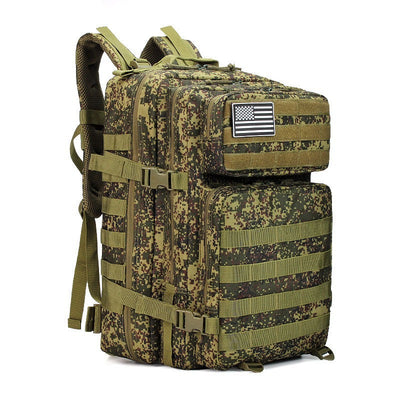 Mochila Táctica 45L para Senderismo - Unisex con Correas Ergonómicas - Image 16