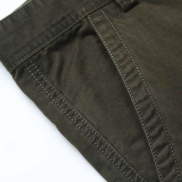 Pantalones Cargo Gruesos Casuales para Hombre - Corte Recto Algodón Puro