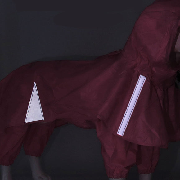 Capa Impermeable con Capucha Personalizada para Mascotas
