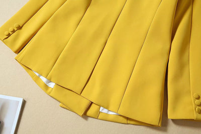 Traje Ejecutivo Amarillo Dos Piezas para Mujer - Image 15