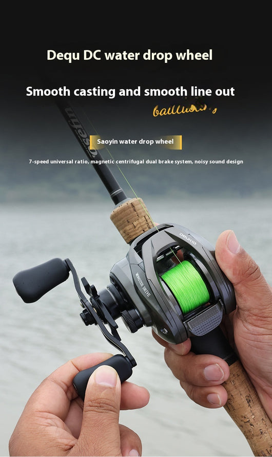 Carrete de Pesca Micro Goteo con Doble Freno - Image 18