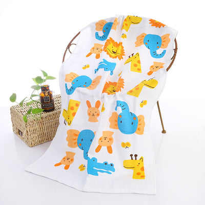 Toalla de Baño Infantil Doble Capa con Estampado Cartoon - Image 6