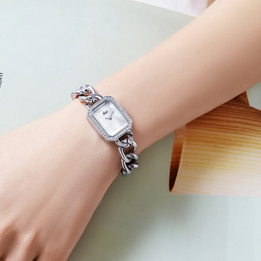 Reloj Cuadrado Mujer Lujo Minimalista - Diseño Elegante y Sencillo - Image 2