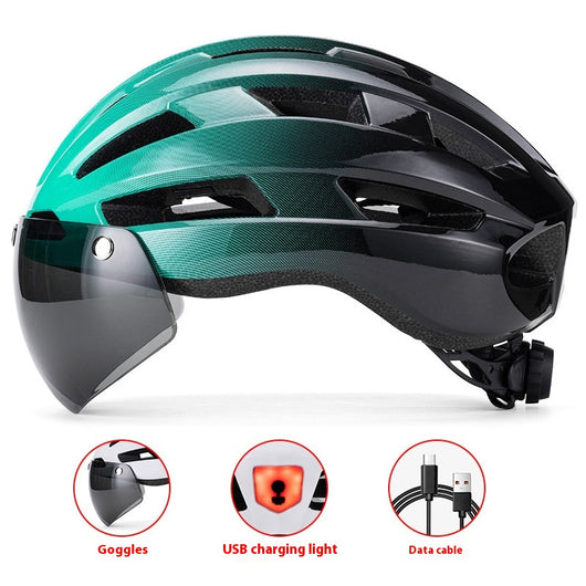 Casco Ciclista con Gafas Magnéticas y Lentes Fotocromáticas - Image 15