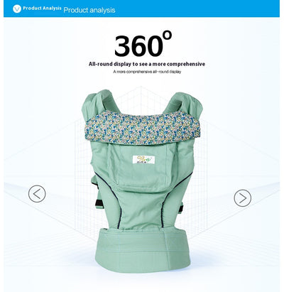 Portabebé Ergonómico 2 en 1 - Carga Frontal y Dorsal - Image 12