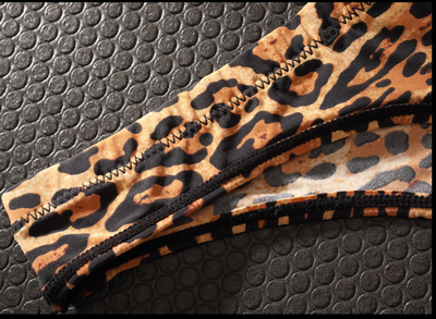 Tanga Estampado Leopardo Estilo Europeo Sexy Sin Costuras - Image 15