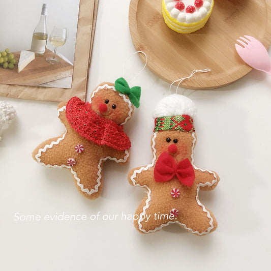 Muñeco Decorativo Navideño de Jengibre Suave - Adorno Festivo - Image 2