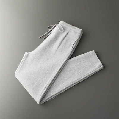 Pantalones Casuales de Cachemira Suelta para Hombre - Image 7