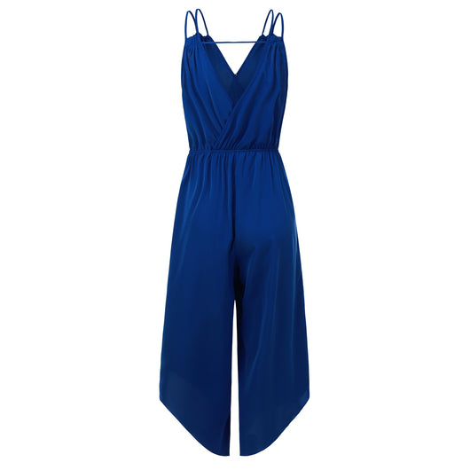 Jumpsuit Deportivo de Color Liso Estilo Europeo y Americano - Image 40