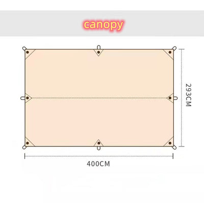 Carpa Pirámide Impermeable Oxford para Camping e Interior - Image 24