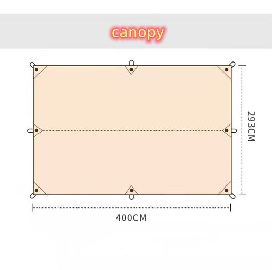Carpa Pirámide Impermeable Oxford para Camping e Interior - Image 24