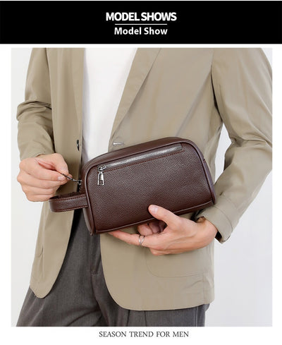 Cartera de Cuero para Hombre - Portadocumentos Ejecutivo de Gran Capacidad - Image 28