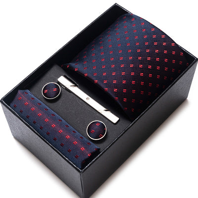 Corbata Jacquard Profesional Tejida en Trama para Negocios - Image 50
