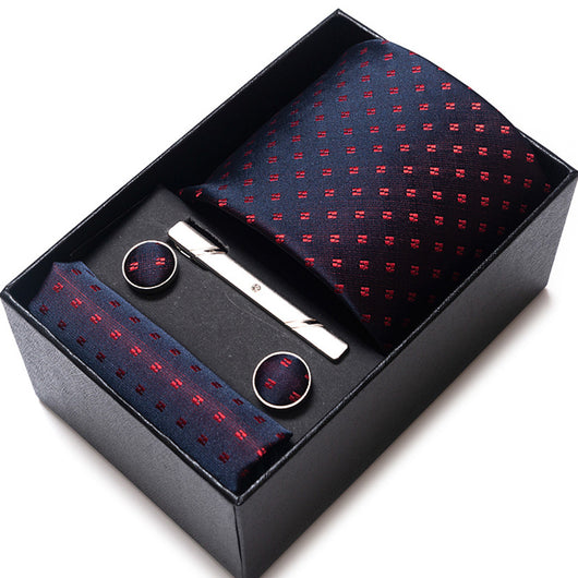 Corbata Jacquard Profesional Tejida en Trama para Negocios - Image 50