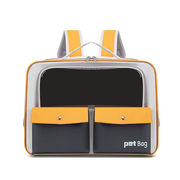 Mochila Transportadora para Gatos - Gran Capacidad, Respirable y Plegable - Image 6