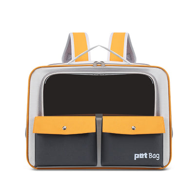 Mochila Transportadora para Gatos - Gran Capacidad, Respirable y Plegable - Image 6