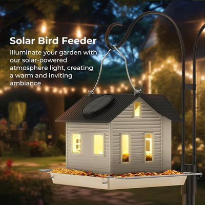 Comedero Solar para Pájaros - Decoración Inteligente para Jardín - Image 11
