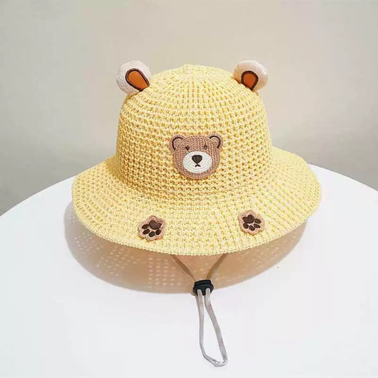Sombrero de Paja Protección Solar para Bebé - Transpirable y Ligero para Viajes - Image 18